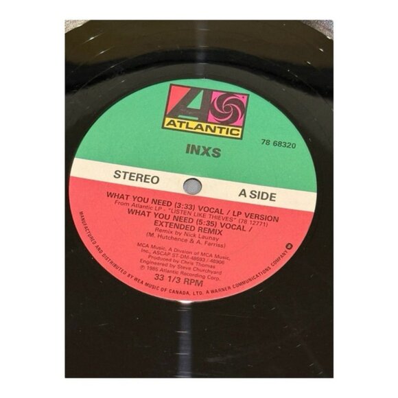 INXS What You Need Vinyl Record LP 1985 - Picture 5 of 7